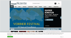 Desktop Screenshot of klassikakzente.de